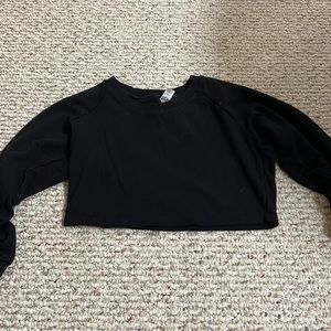 American Apparel Cropped Shirr